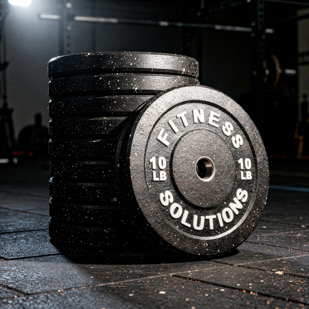 10LB Disco Olimpico Crumb Rubber - Pack 5 Pares