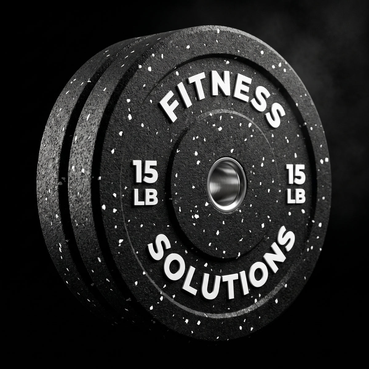 Disco Bumper Negro Par 5 Kgs