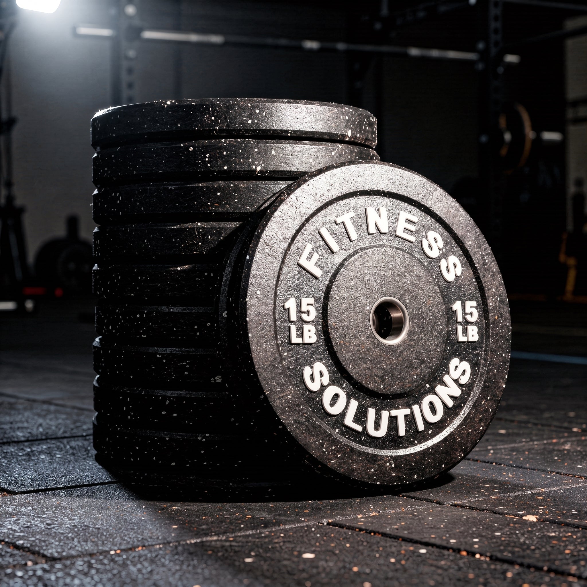 15LB Disco Olimpico Crumb Rubber - Pack 5 Pares