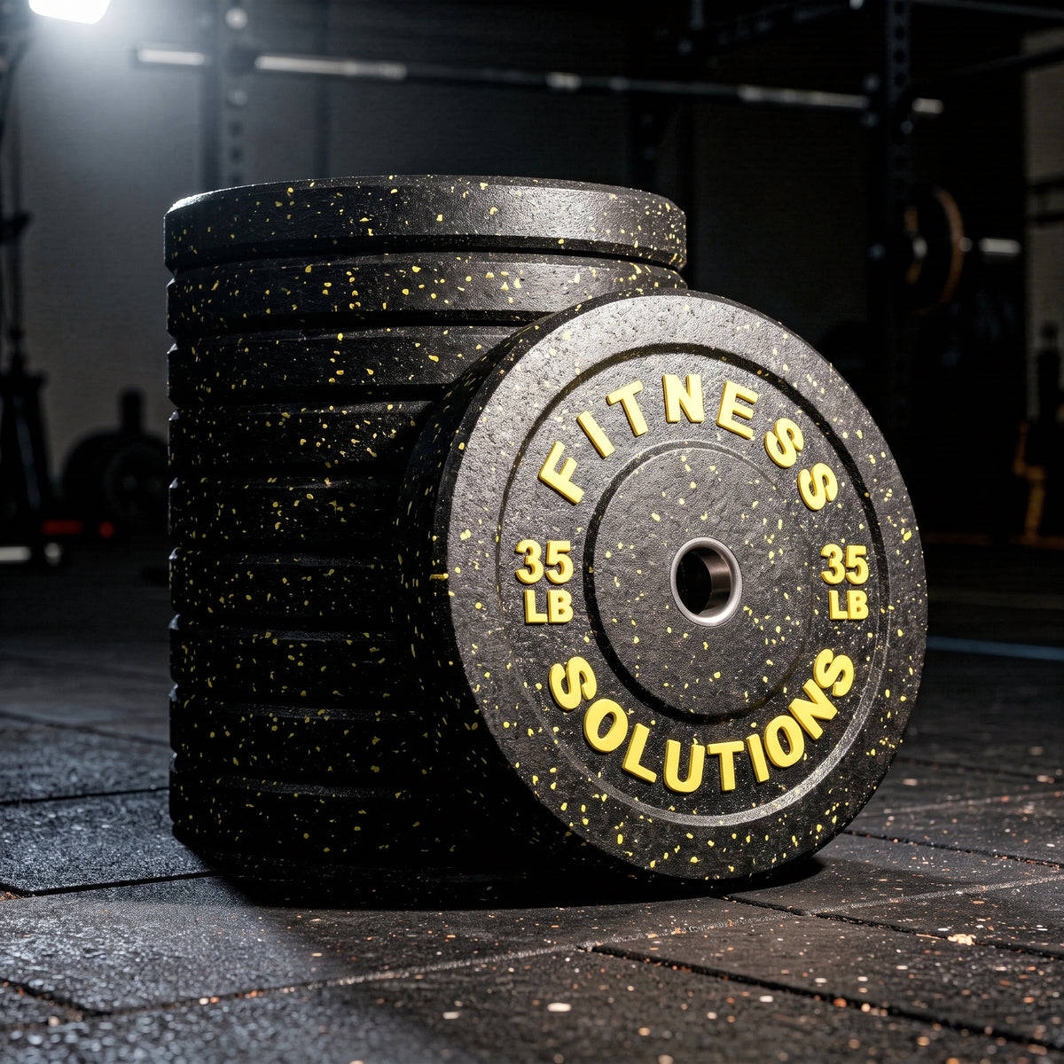 35LB Disco Olimpico Crumb Rubber - Pack 5 Pares