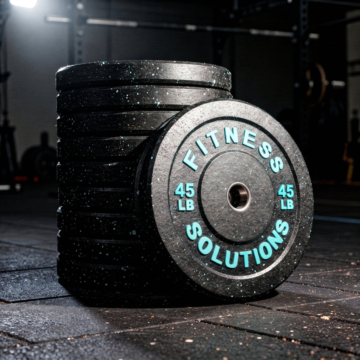 45LB Disco Olimpico Crumb Rubber - Pack 5 Pares